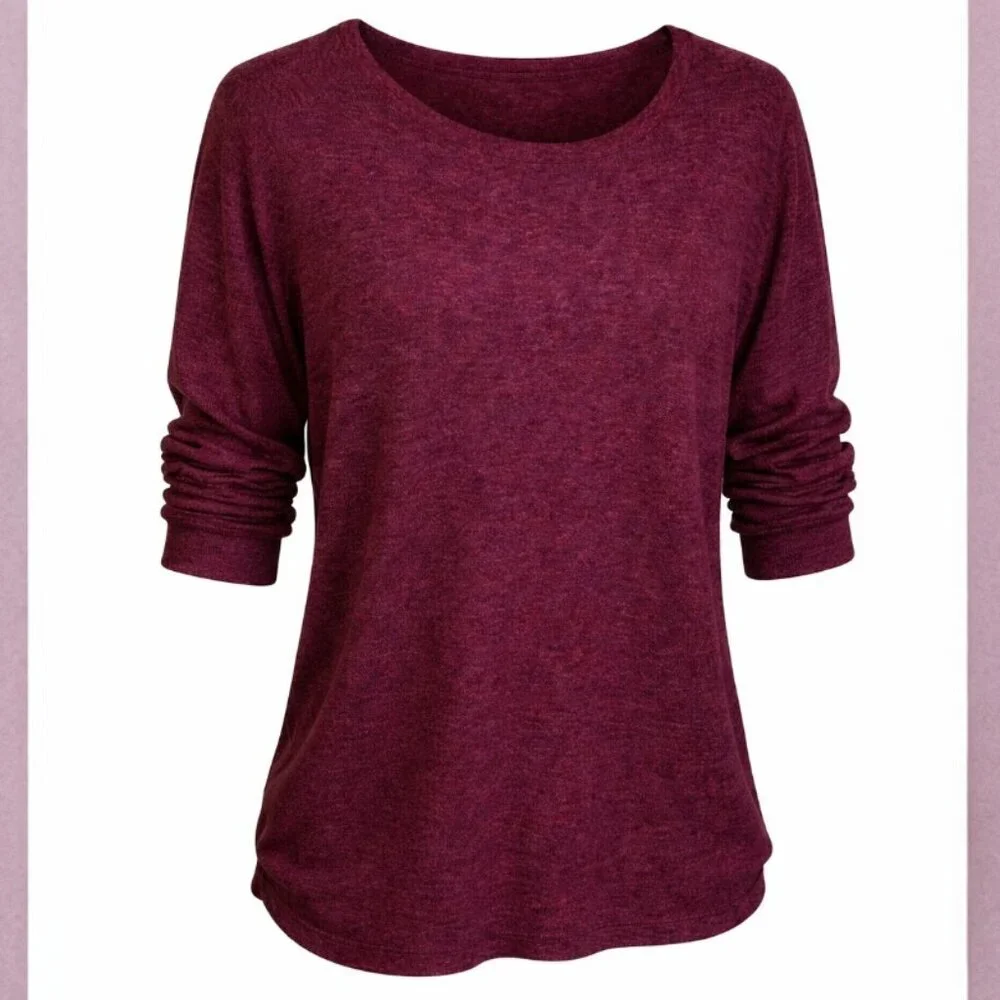 Buffalo David Bitton Magenta Pink Women’s Crewneck Sweater, Size XL